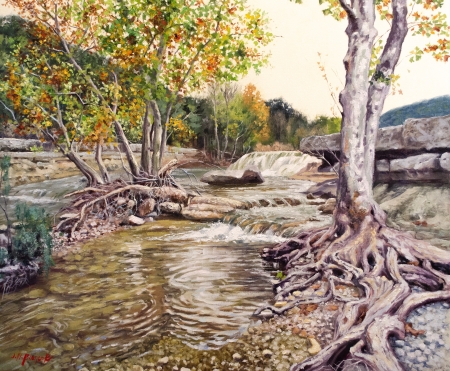 Bull Creek # 7 by artist Jose Blanco